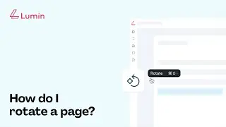 How to rotate pages