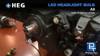 🚗How to install a car headlight?——A9 Headlight Installation Tutorial