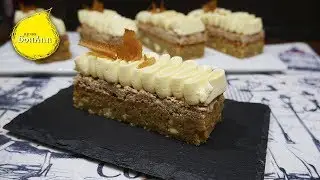 Блонди с хрустящей прослойкой и кремом муслин с ароматом бейлис