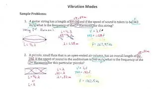Vibration Modes Practice