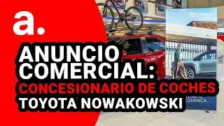 Cómo promover la industria automotriz - adFrame Slim para Toyota Nowakowski