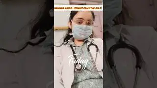 || Stories from OPD - Intern Dairies ❤️ || #doctor #neet