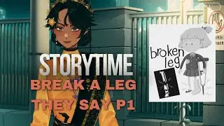 (I BREAK A LEG LITTERALLY) StoryTime Karin Kishimei VtuberLog recovering episode 1