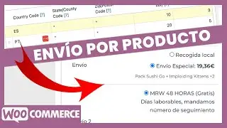 🚛 Envío Por Producto en WooCommerce | Personalizable por cada artículo, fácil configuración | Diegol