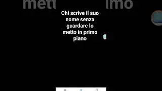 senza guardare eh