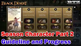 SEASON CHARACTER (Part 2) - Black Desert Mobile Indonesia