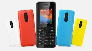 ОБЗОР КНОПОЧНОГО ТЕЛЕФОНА NOKIA 108!