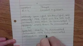 Lunar Line Notes