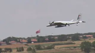 Bayraktar AKINCI Yüksek İrtifa Ağır Faydalı Yük Testi ve TEBER-82 Atış Testi
