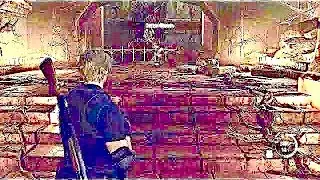 Resident Evil 4 Remake PS5 4K HDR : Chapter 12 - Defeat Ramon (Boss Fight)