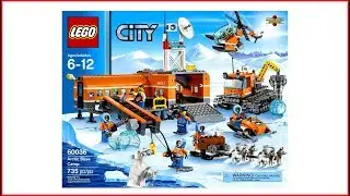 LEGO CITY 60036 Arctic Base Camp Toy Speed Build