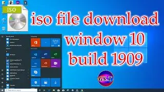Window 10 1909 iso file download ||Gamer Series & Tech||