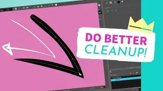 DRAWING - Do Better Clean up with the Pencil Tool (Harmony)