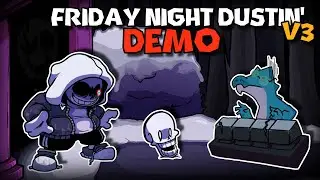TEST THE BEST VERSION OF DUSTALE SANS! | FRIDAY NIGHT DUSTIN' WITH A CROCODILE | (FNF DEMO)