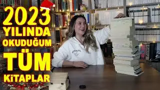 2023 Yılı Boyunca Okuduğum Kitaplar | Kitap Önerileri | 2023 'ün Son Videosu 💙