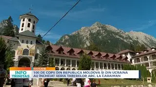 100 de copii din Republica Moldova și din Ucraina au încheiat seria Taberelor ARC, la Caraiman