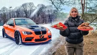ЗА ОРАНЖЕВЕ БеМеВе ГОТОВА НА ВСЕ! Ловля щуки та окуня взимку! Рибалка на спінінг 2024