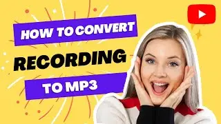 How To Convert Recording to MP3 for Free| Audio ko Mp3 me Kaise badly