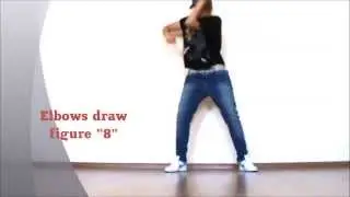 Дансхолл&ХипХоп.База.HeelSlide&SnakeSkiFoot. Преподает EHABY. Учитесь у профи!