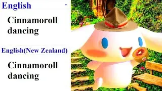 Cinnamoroll dancing in different languages meme