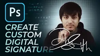Create Your Own Custom Digital Signature Logo | Signature using Mobile App | Photoshop | Google keep