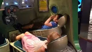 Jacob & Beatrice in Soyuz simulator