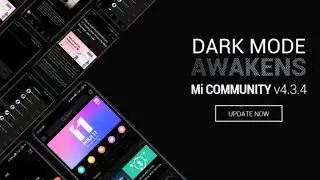 How to Enable Dark Mode on Mi Community App | Dark Mode in Mi Community