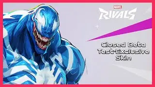 Marvel Rivals (Closed Beta) Cyan Venom Gameplay | Cyan Clash Beta Skin
