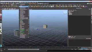 Cómo unir caras o superficies de uno o más objetos en Autodesk maya 2014 - En español