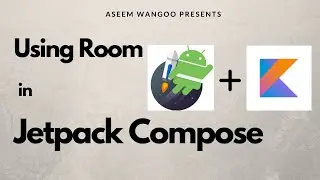 Using Room in Jetpack Compose | Room in Jetpack Compose | Saving data locally in Compose