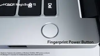 HONOR MagicBook15 | No passwords needed