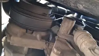 BMW E36 noisy sound from AC compressor area (compressor, tensioner, pulley)