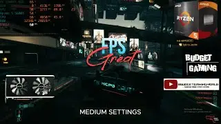 Cyberpunk 2077 | RX 5500XT 8GB + RYZEN 5 5600X | LOW MID HIGH FPS Test