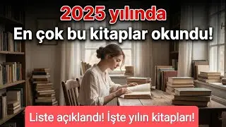 The most widely read books of 2025!