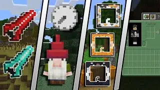 👀8 MINI TEXTURAS e INTERFACES que no sabias que existían para MINECRAFT PE👀(Bedrock)