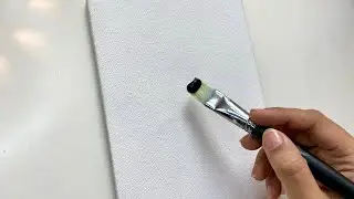 Easy rose painting / flower vase painting/ acrylic painting tutorial for beginners