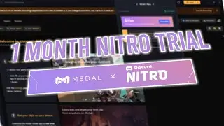 How To Claim Free Discord Nitro...(Medal.TV)