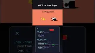 401 Error Cow 🐄 page 