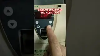 change speed motor VFD ALTIVAR 71