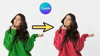 Change Object Color in Canva - Turn Image Color to ANY COLOR