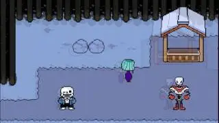 Undertale -  Meeting Sans and Papyrus
