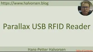 Parallax USB RFID Reader with Practical Python, Visual Studio/C# and LabVIEW Examples
