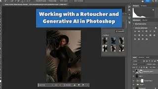 Working with a Retoucher and Generative AI in Adobe Photoshop