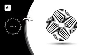 Logo Design - Geometric Logo Design - Adobe  illustrator Tutorials for beginners
