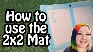 How to Use the Cricut 2x2 Card Mat