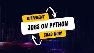 Job oppurtunities with Python programming 
