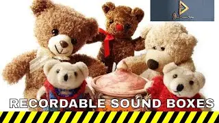 Sound Expression Greetings® Dog Barking Sound Devices for Stuffed Animals