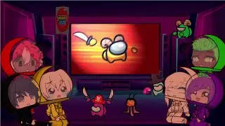 Gacha Life | Among Us Reacts  (MINI IMPOSTOR VS ALL) Gcmm