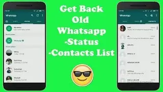 How to use old whatsapp again