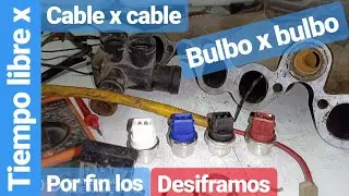 Temperature bulbs, combi electrical system, hedgehog, relay, carburetor thermostat, VW combi #9